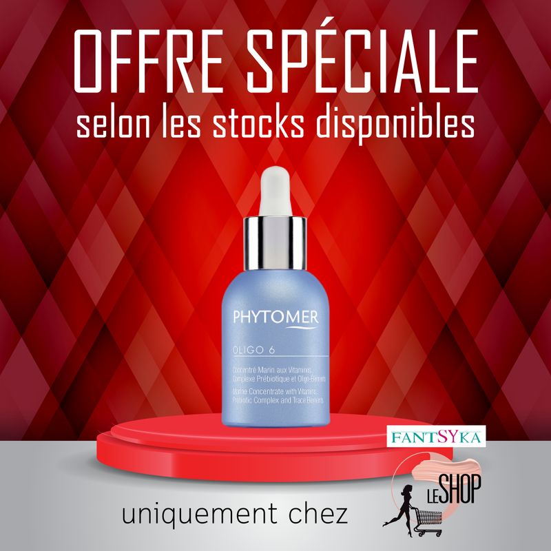 PHYTOMER Oligo 6 - Concentré Marin aux Vitamines, Complexe Prébiotique et Oligo-Éléments ( 30ml ) PHYTOMER Oligo 6 - Concentré Marin aux Vitamines, Complexe Prébiotique et Oligo-Éléments ( 30ml )