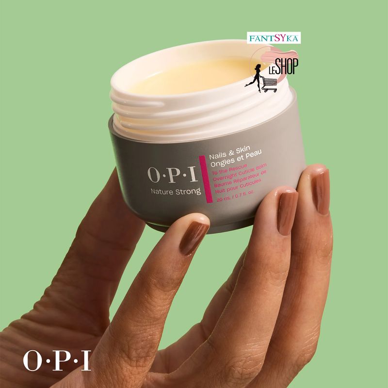 🌿 OPI Nature Strong | To the Rescue Overnight Cuticle Balm 20ml | Nails &amp; Skin