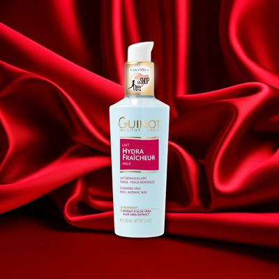 GUINOT Lait Démaquillant Hydra Fraîcheur Toutes Peaux ( 200ml ) GUINOT Lait Démaquillant Hydra Fraîcheur Toutes Peaux ( 200ml )