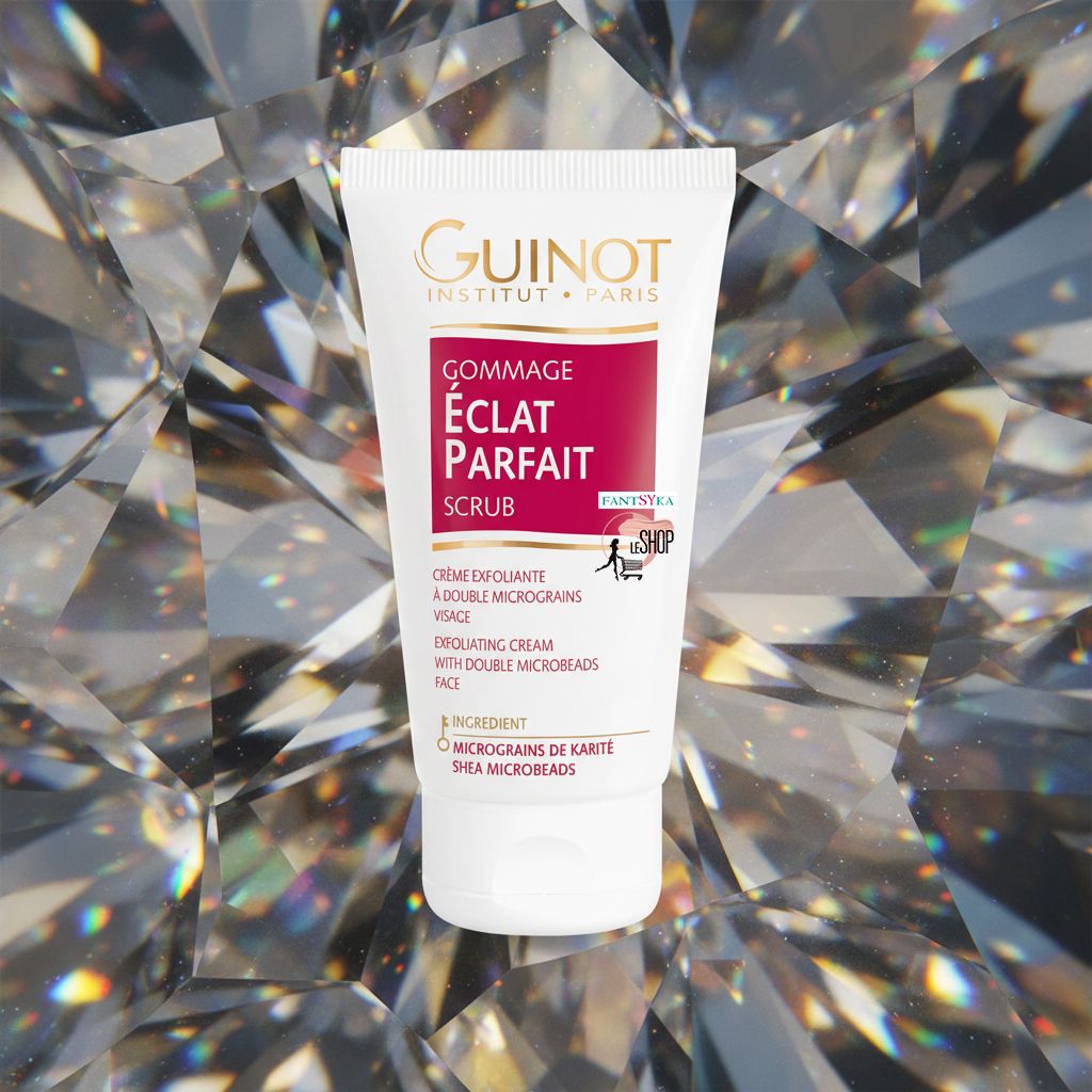 GUINOT Gommage Éclat Parfait Crème Exfoliante à Double Micro-Grains Visage ( 50ml )