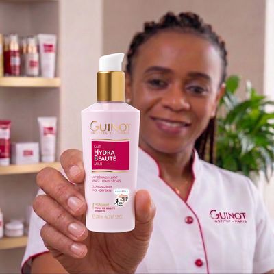 🎀 GUINOT HYDRA BEAUTÉ | Crème de Lait Démaquillant Visage ( 200/300ml )