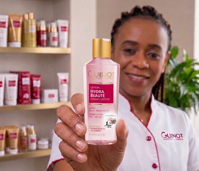 GUINOT Lotion Hydra Beauté - Lotion Démaquillante Apaisante Peaux Sèches ( 200ml )