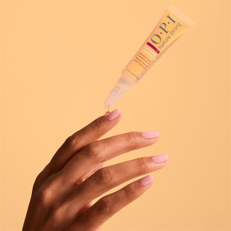 🌿 OPI Nature Strong | Good as Gold Cuticle Serum ( 7ml )