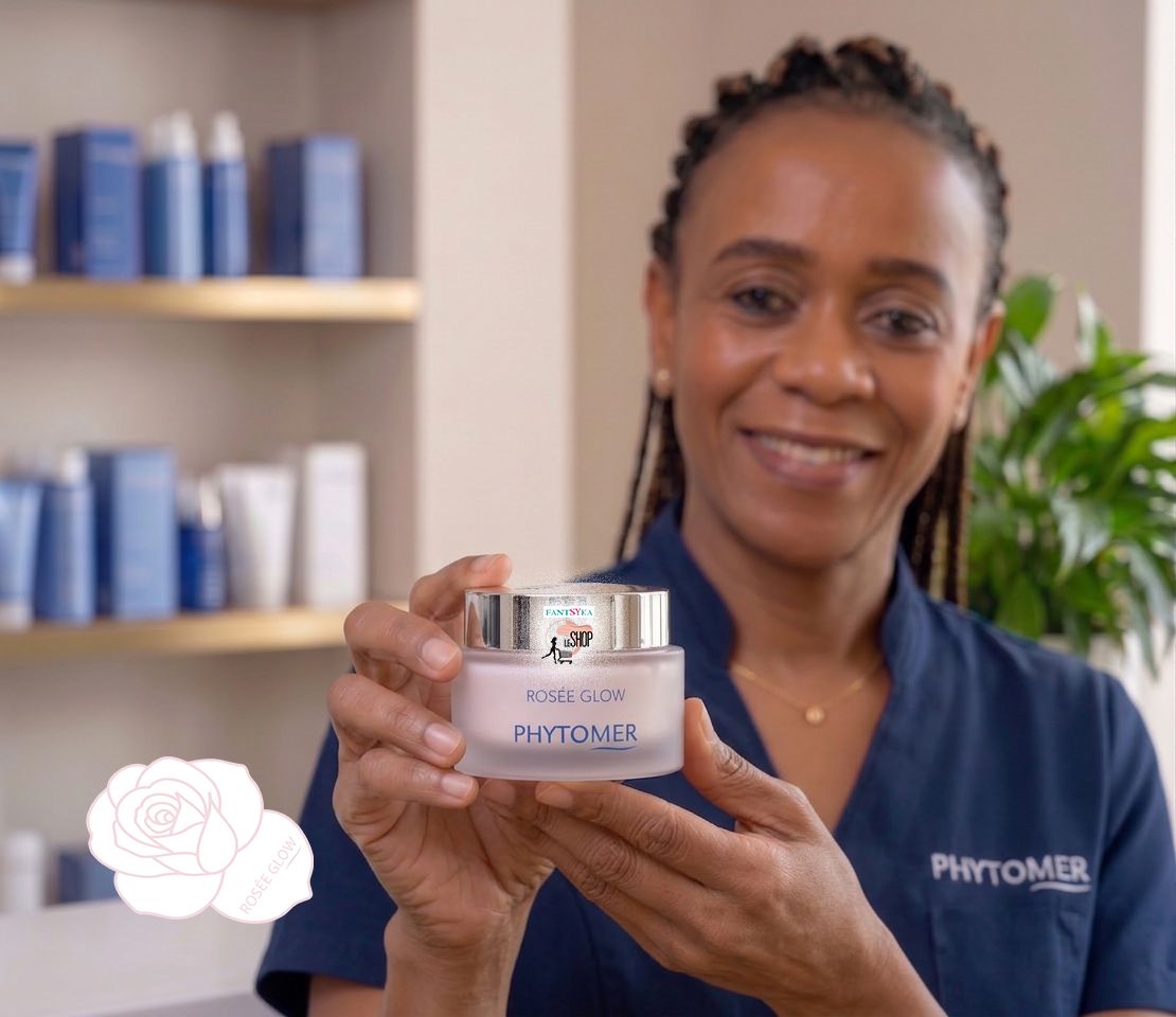 🌊 PHYTOMER Rosée GLOW - Crème Repulpante Vitamine Éclat ( 50ml )