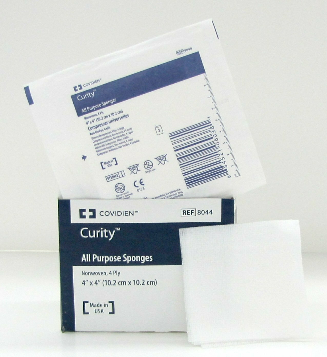 COVIDIEN NON WOVEN STERILE GAUZE SPONGE 3X3 25-2'S (50)/PK