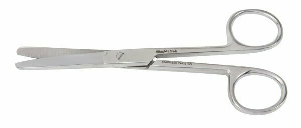 VANTAGE STAINLESS STEEL SCISSOR 6.5" BLUNT/BLUNT POINTS