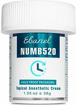 EBANEL NUMB520 TATTOO NUMBING CREAM 1.35 OZ