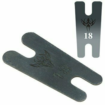 PRECISION TAPERED BACK SPRING BLUE CARBON STEEL
