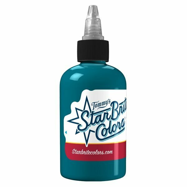 TOMMYS STARBRITE TATTOO INK LITE TURQUOISE 1 OUNCE