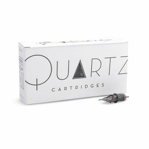 QUARTZ PEAK TATTOO CARTRIDGE #12 STANDARD ROUND SHADER LONG TAPER BX20