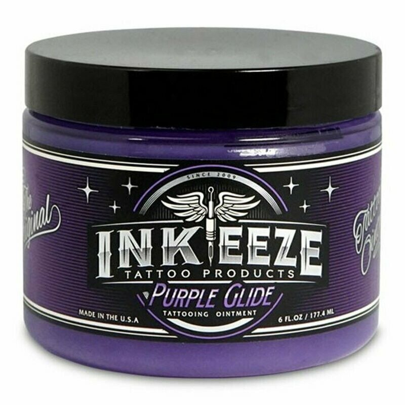 INK EEZE PURPLE GLIDE TATTOOING OINTMENT 6 OZ