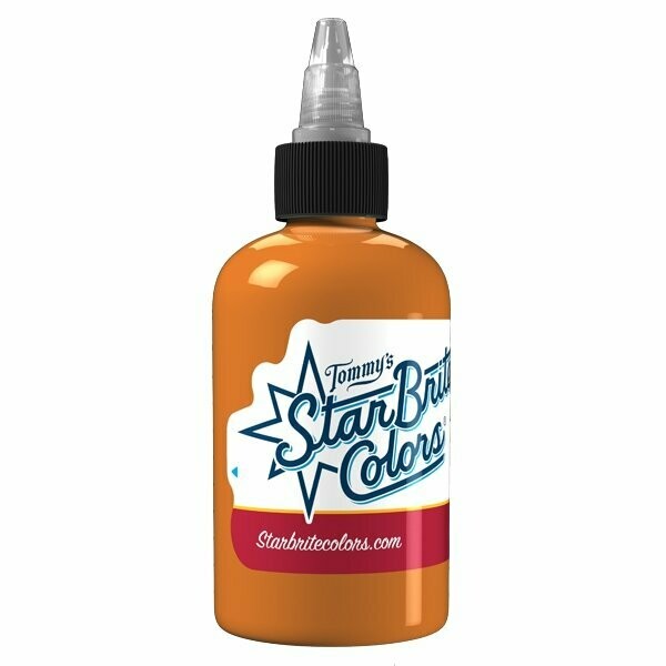TOMMYS STARBRITE TATTOO INK GOLDEN YELLOW 4 OUNCE