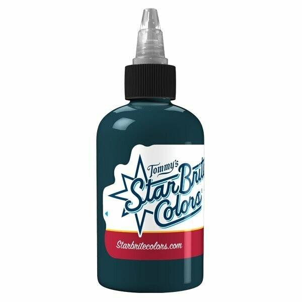 TOMMYS STARBRITE TATTOO INK GUNMETAL BLUE 2 OUNCE