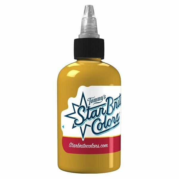 TOMMYS STARBRITE TATTOO INK YELLOW GLOW 2 OUNCE