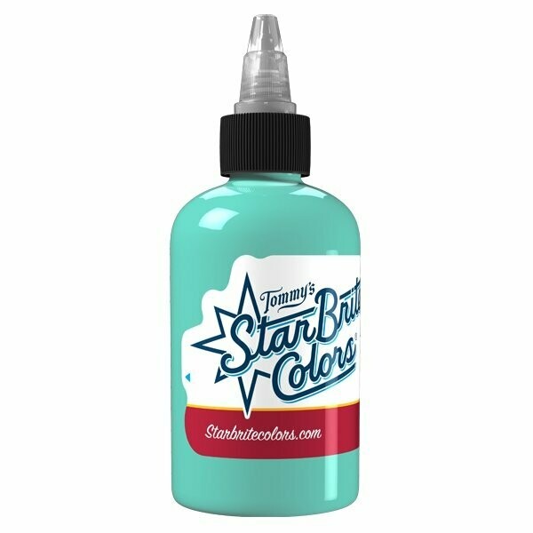 TOMMYS STARBRITE TATTOO INK TEAL 1 OUNCE
