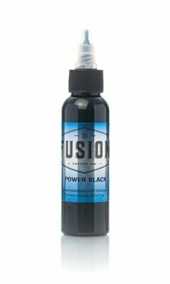 FUSION TATTOO INK POWER BLACK 2 OZ