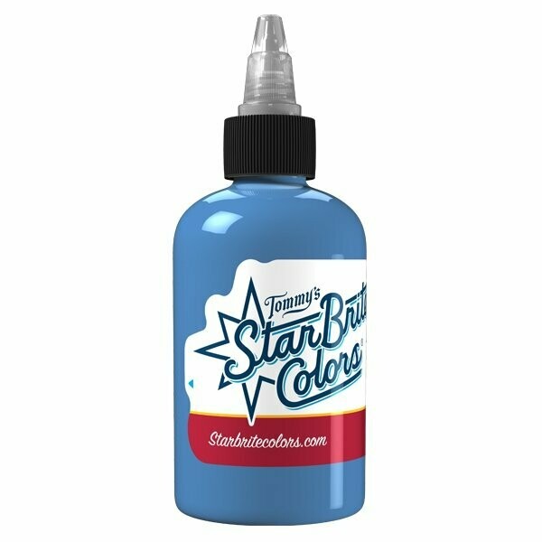 TOMMYS STARBRITE TATTOO INK BABY BLUE 4 OUNCE