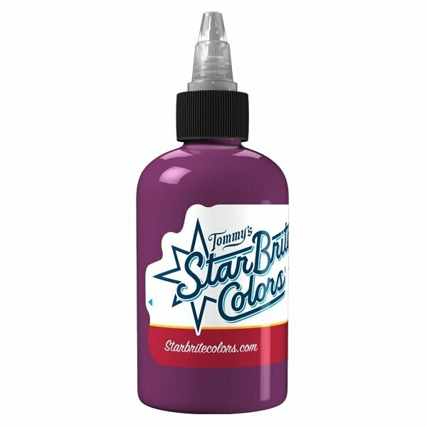 TOMMYS STARBRITE TATTOO INK PURPLE RAIN 2 OUNCE