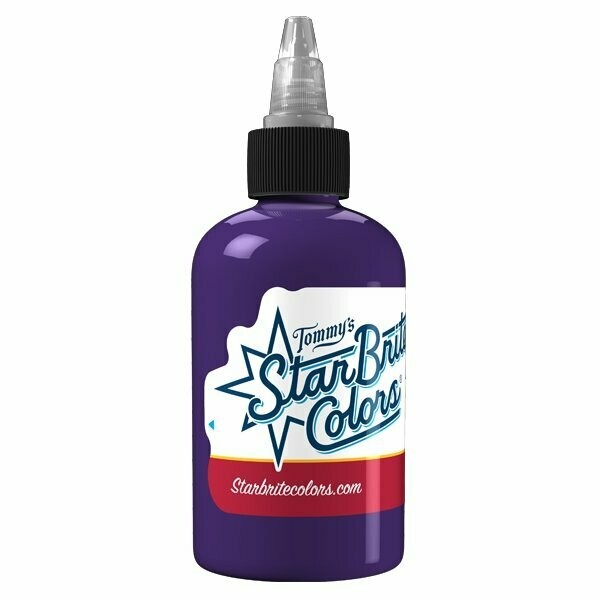 TOMMYS STARBRITE TATTOO INK PURPLE PURPS 2 OUNCE