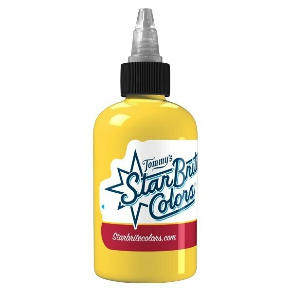 TOMMYS STARBRITE TATTOO INK CANARY YELLOW 4 OUNCE