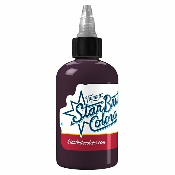 TOMMYS STARBRITE TATTOO INK DEEP PURPLE 2 OUNCE
