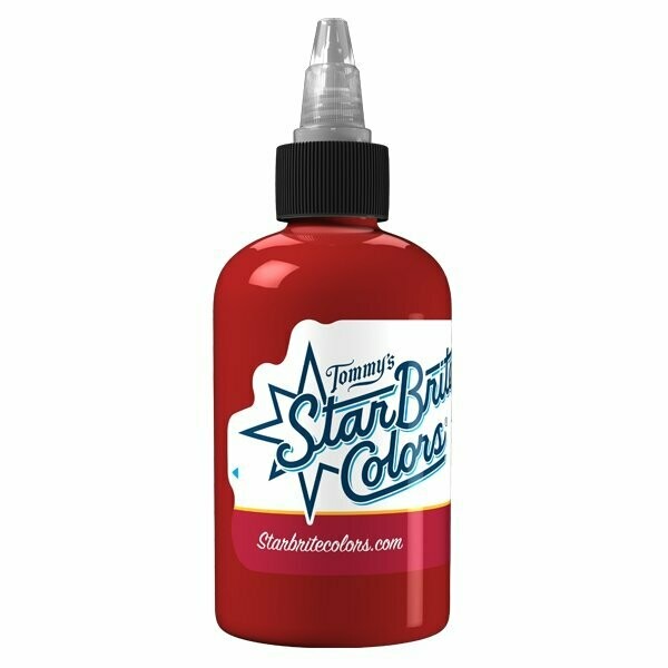 TOMMYS STARBRITE TATTOO INK CRIMSON RED 4  OUNCE
