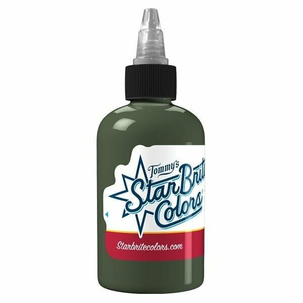TOMMYS STARBRITE TATTOO INK DARK CLAY 2 OUNCE