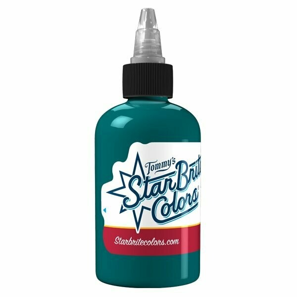 TOMMYS STARBRITE TATTOO INK DEEP TURQUOISE 4 OUNCE
