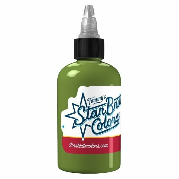 TOMMYS STARBRITE TATTOO INK FLORIDA MOSS 2 OUNCE