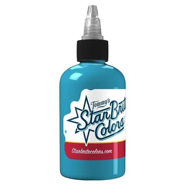 TOMMYS STARBRITE TATTOO INK GLACIER BLUE 2 OUNCE