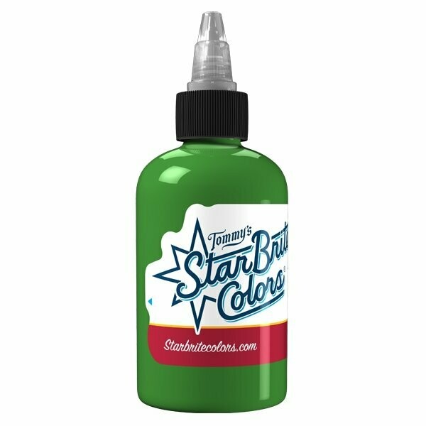 TOMMYS STARBRITE TATTOO INK LEAF GREEN 1 OUNCE