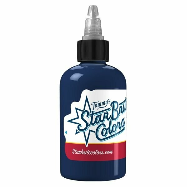 TOMMYS STARBRITE TATTOO INK MIDNIGHT BLUE 1 OUNCE