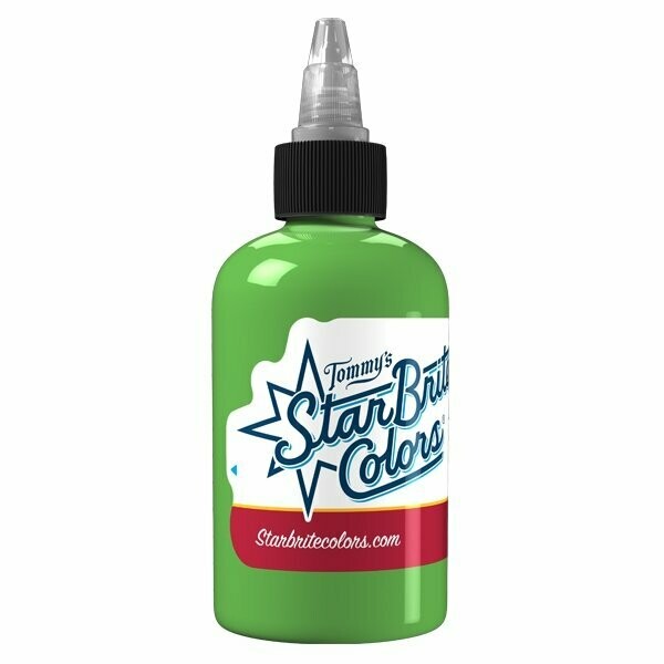 TOMMYS STARBRITE TATTOO INK LIME GREEN 4 OUNCE