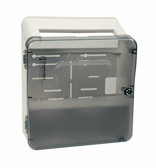 BEMIS SENTINEL 3 GAL SHARPS CONTAINER WALL UNIT