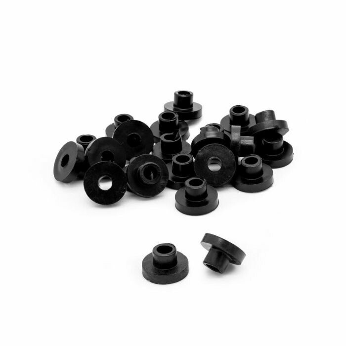 PRECISION GROMMETS FOR THE END OF TATTOO NEEDLE BARS "SNUG FIT NIPPLE OR BULLET STYLE"