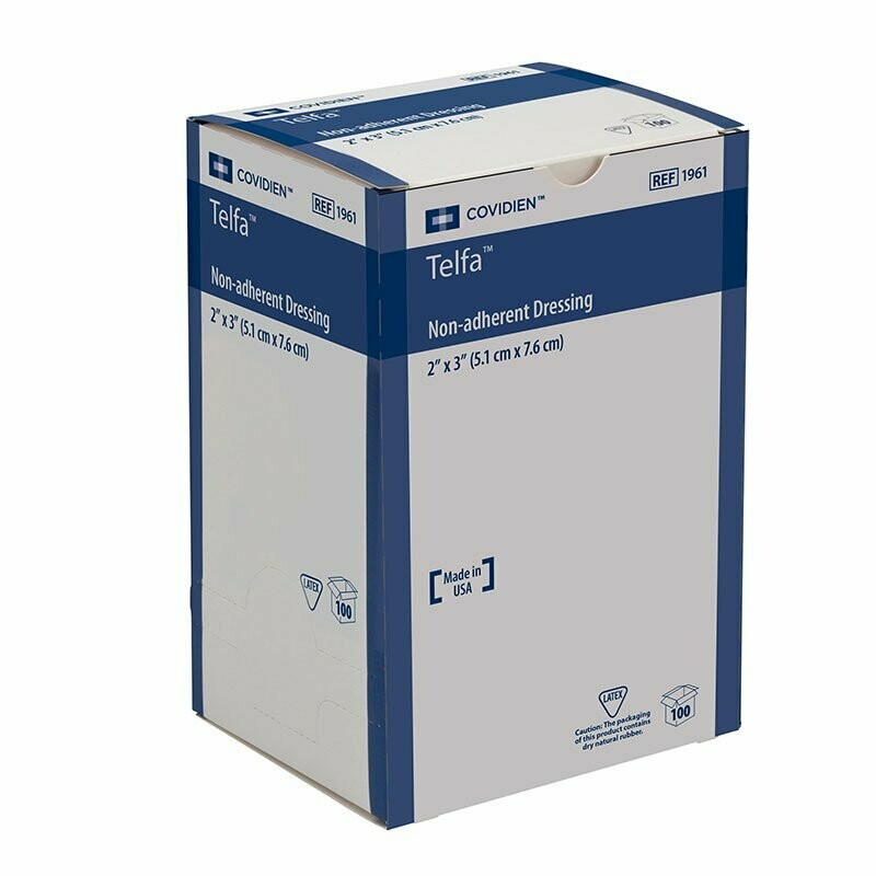 COVIDIEN TELFA PAD NON STICK STERILE PAD 1'S 2" X 3" BX100