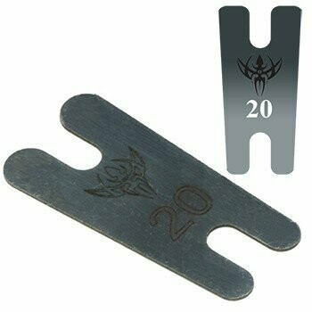 PRECISION TAPERED BACK SPRING BLUE CARBON STEEL