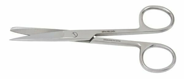 VANTAGE STAINLESS STEEL SCISSOR 5.5" SHARP/BLUNT POINTS