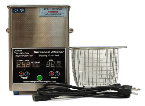 DESIGN TECHNOLOGY DIGITALLY CONTROLLED ULTRASONIC CLEANER 2/3 GALLON SIZE