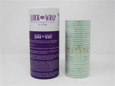 HELIOS QUIK WRAP ADHESIVE DRESSING ROLL 6" X 11 YD ROLL