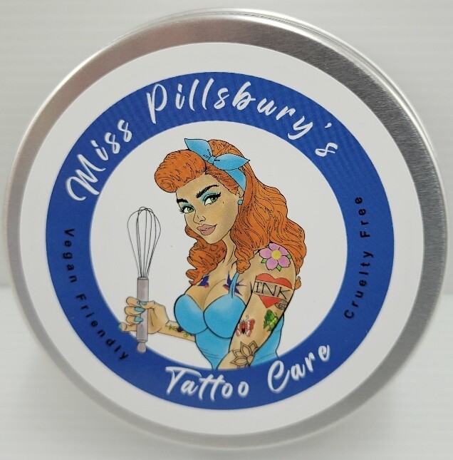 MISS PILLSBURY'S TATTOO AFTERCARE SUGAR COOKIE SCENTED 4 OZ