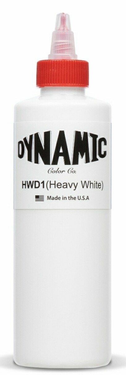 DYNAMIC NON MIXING HEAVY WHITE TATTOO INK