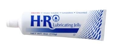 HR PHARMACEUTICALS STERILE WATER SOLUBLE LUBRICATINGJELLY 4 OZ FLIP TOP TUBE BX12TUBES