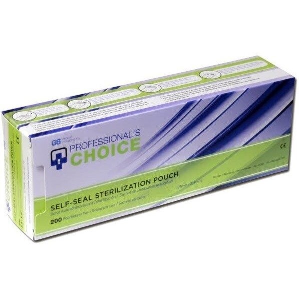 PROFESSIONAL CHOICE SELF-SEAL STERILIZATION POUCHES