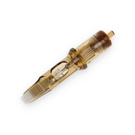KWADRON TATTOO NEEDLE CARTRIDGE #12 CURVED MAG SHADER  LONG TAPER BX20