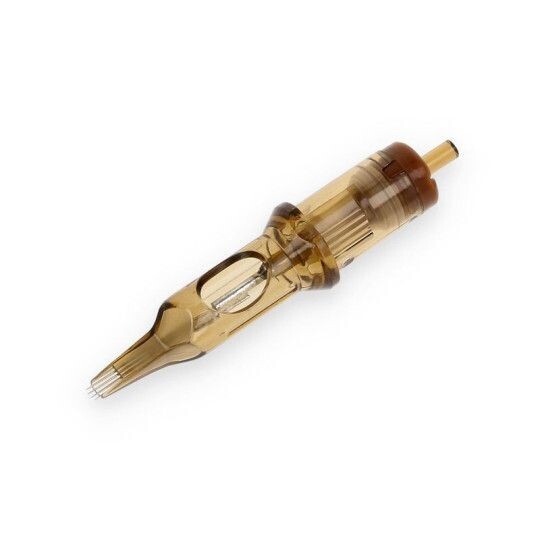 KWADRON TATTOO NEEDLE CARTRIDGE #10 CURVED BUGPIN MAG SHADER  LONG TAPER BX20