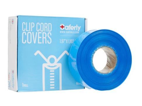 SAFERLY CLIP CHORD COVER ROLL 2" X 90 FEET - COLOR: BLUE