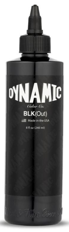 DYNAMIC BLACK OUT TATTOO INK 8 OZ SPECIAL
