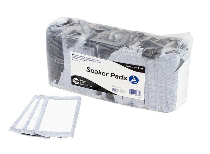 DYNAREX BLACK SOAKER PADS 4X7 NON STERILE 500/PK DYNAREX BLACK SOAKER PADS 4X7 NON STERILE 500/PK