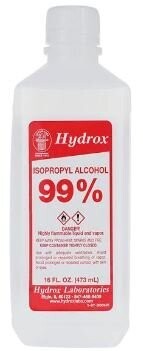 HYDROX 99% ISOPROPYL ALCOHOL PINT HYDROX 99% ISOPROPYL ALCOHOL PINT